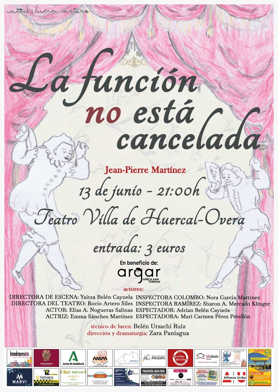 TEATRO. LA FUNCIÓN NO ESTÁ CANCELADA